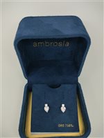 Earrings Ambrosia Woman in Gold Zircone AOZ 531 - AOZ 531
